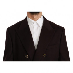Cappotto in Cashmere Bordeaux Giacca TAORMINA - IT56 - XXL