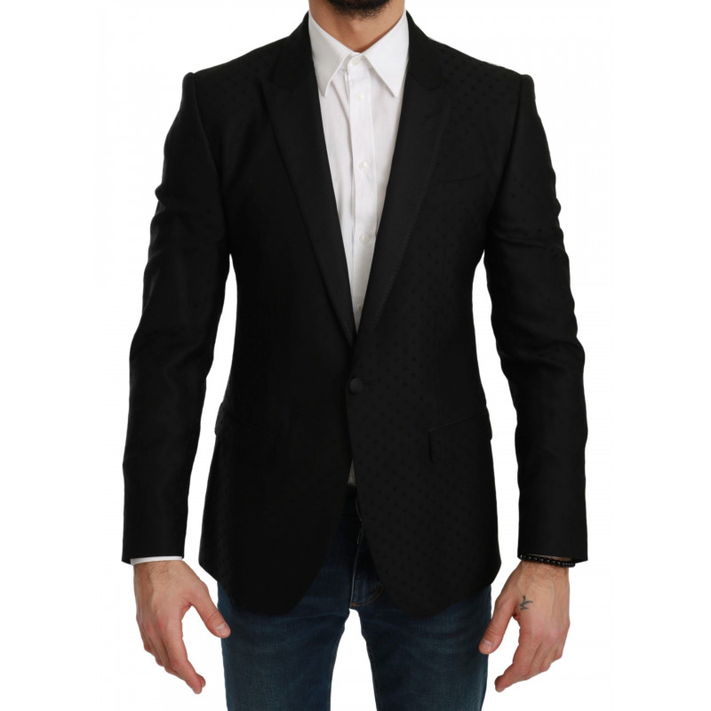 Giacca cappotto slim fit nera Blazer MARTINI - IT46 - S
