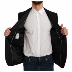 Giacca cappotto slim fit nera Blazer MARTINI - IT46 - S