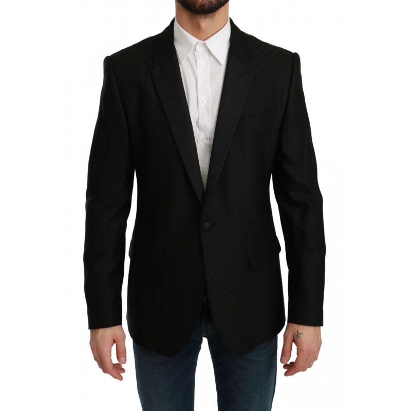 Giacca cappotto slim fit nera Blazer MARTINI - IT50 - L