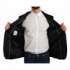 Giacca cappotto slim fit nera Blazer MARTINI - IT50 - L