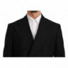 Giacca slim fit nera Cappotto Blazer in lana - IT54 - XL
