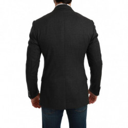 Giacca slim fit NAPOLI grigia in lana - IT46 - S