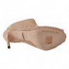 Scarpe tacco spillo stivaletti pizzo cristallo rosa - EU36/US5.5