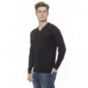 Maglione in cashmere nero - XXL