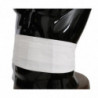 Cintura da uomo in cotone bianco con fascia in vita - IT50 - L