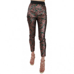 Pantaloni corti in jacquard...