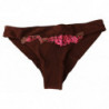 Costume da bagno da spiaggia a due pezzi marrone rosa - IT42-M