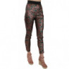 Pantaloni corti in jacquard broccato cangiante multicolor - IT40-S