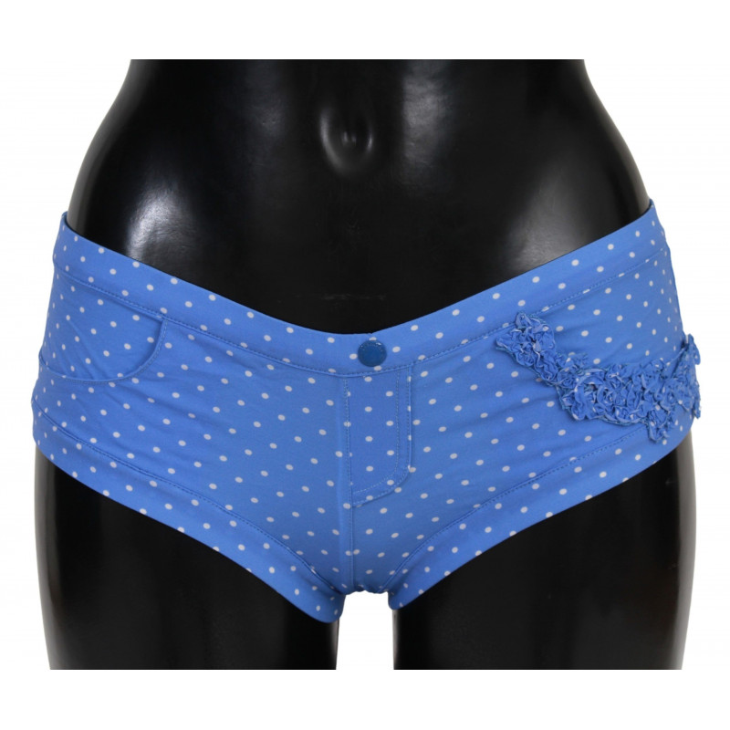 Costume da bagno blu pantaloncini da spiaggia pantaloni bikini - IT
