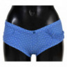 Costume da bagno blu pantaloncini da spiaggia pantaloni bikini - IT