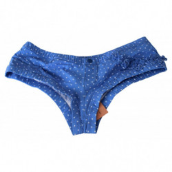 Costume da bagno blu pantaloncini da spiaggia pantaloni bikini - IT