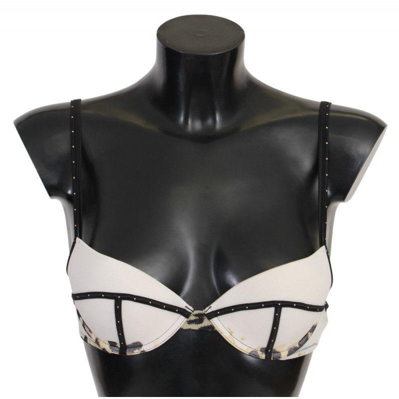 Intimo reggiseno push up in spandex di poliestere bianco - IT2 - S