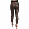 Pantaloni corti in jacquard broccato cangiante multicolor - IT40-S