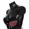 Intimo reggiseno push up in pizzo nero rosa - IT1 - XS