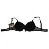 Intimo reggiseno push up in pizzo nero rosa - IT1 - XS