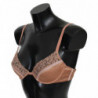 Intimo di seta push up in pizzo nudo - IT2 - S