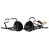 Intimo reggiseno in nylon reggiseno di pizzo nero - IT3 - M