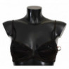 Intimo reggiseno balconcino con paillettes marrone - IT2 - S
