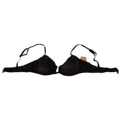Intimo reggiseno balconcino con paillettes marrone - IT2 - S