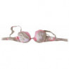 Intimo push up elasticizzato in seta di pizzo rosa - IT2 - S