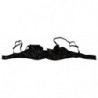 Intimo in nylon con reggiseno a balconcino in rete nera - IT2 - S