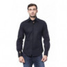 Camicia in cotone blu - L