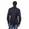 Camicia in cotone blu - L