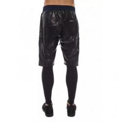 Jeans e pantaloni in pelle nera - L