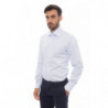 Camicia in cotone azzurro - 4XL