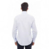 Camicia in cotone azzurro - 4XL