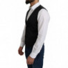 Gilet cappotto formale grigio 100% seta - IT46 - S