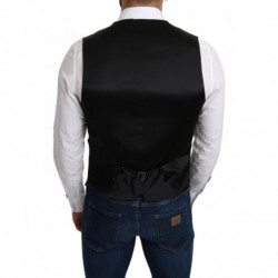 Gilet cappotto formale grigio 100% seta - IT46 - S