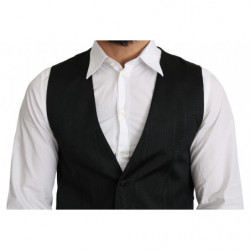 Gilet cappotto formale grigio 100% seta - IT46 - S