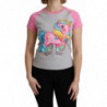 T-shirt grigia e rosa in cotone My Little Pony Top - IT40-S