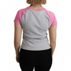 T-shirt grigia e rosa in cotone My Little Pony Top - IT44-L