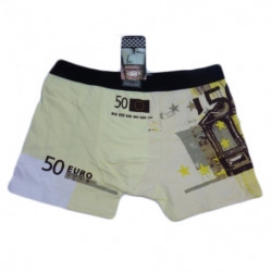 Boxer uomo con banconota da...