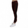 Jeans in cotone slim fit a vita media rosso scuro - W26