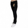 Jeans skinny in cotone denim nero a vita bassa - W26