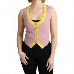Top in cotone con gilet...