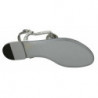 Sandali in cristallo argento Infradito Scarpe - EU38/US7.5