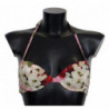 Top bikini da spiaggia costumi da bagno floreali multicolori - IT - XS