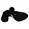 Scarpe Mary Jane con tacco largo e pompon nero - EU39/US8.5