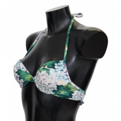 Top bikini da spiaggia con stampa floreale multicolore - IT1 - XS