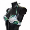Top bikini da spiaggia con stampa floreale multicolore - IT1 - XS