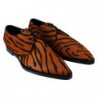 Scarpe broque per abito formale in cavallino arancione - EU41/US10.5
