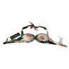 Top bikini da spiaggia con stampa floreale multicolore - IT1 - XS