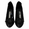 Scarpe con tacco CENERENTELLA in cristallo floreale nero - EU39/US8.5