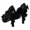 Scarpe con tacco CENERENTELLA in cristallo floreale nero - EU39/US8.5
