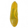 Scarpe con tacco CINDERELLA in cristallo floreale giallo - EU39/US8.5